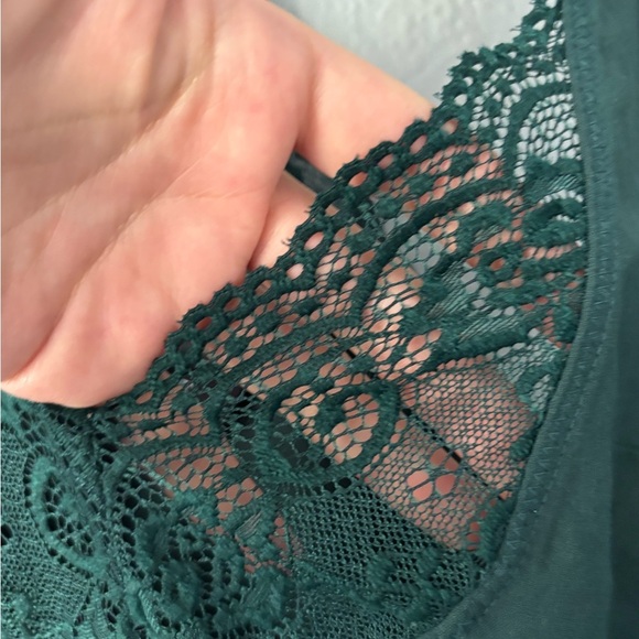 Reset by Jane | Dark Green Lace Camisole | Flowy Tank | S 💚✨ - Picture 9 of 9